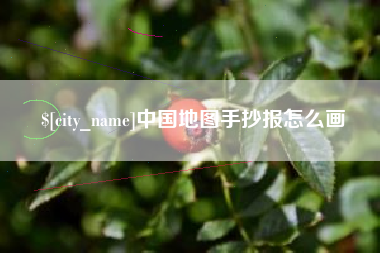 嵊州中国地图手抄报怎么画