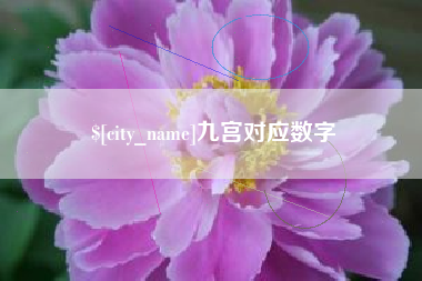 嵊州九宫对应数字