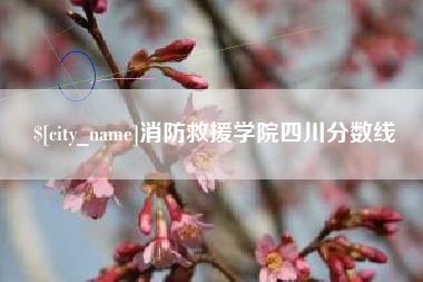 嵊州消防救援学院四川分数线