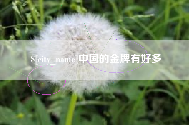 嵊州中国的金牌有好多