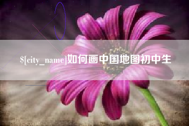 嵊州如何画中国地图初中生