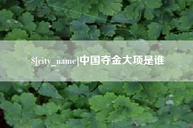 嵊州中国夺金大项是谁