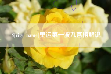 嵊州奥运第一波九宫格解说