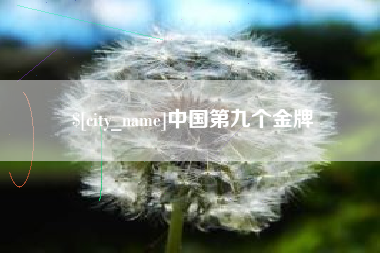 嵊州中国第九个金牌