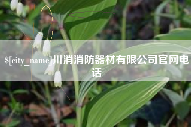 嵊州川消消防器材有限公司官网电话