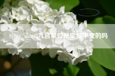 嵊州九宫星位是定位不变的吗