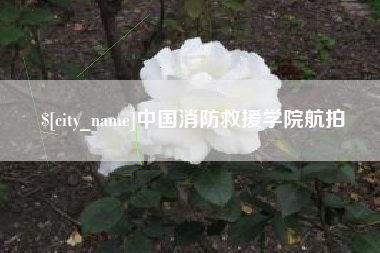 嵊州中国消防救援学院航拍