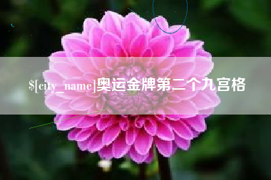 嵊州奥运金牌第二个九宫格