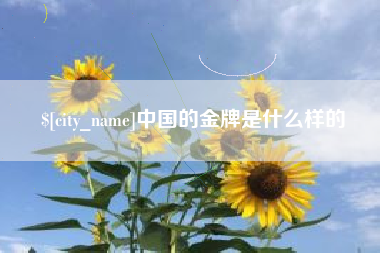 嵊州中国的金牌是什么样的