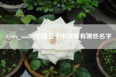 嵊州中国五千米冠军有哪些名字